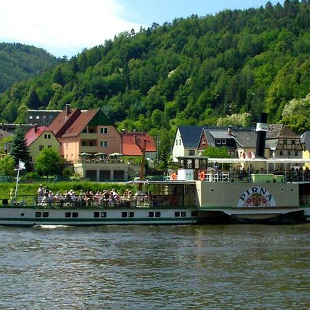 Ferienappartements Elbaussicht - Krippen Bad Schandau Exterior foto